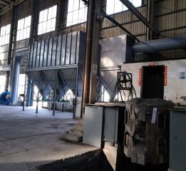 铸造厂中频炉除尘器原理及特点介绍